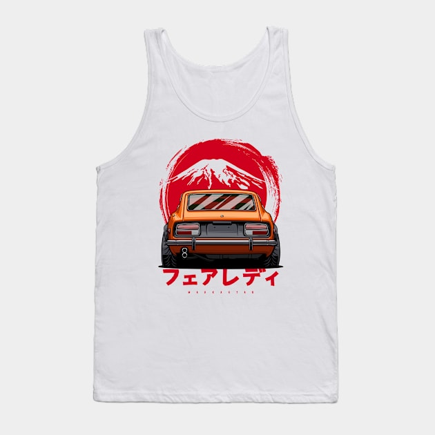 Fairlady Z 240Z Tank Top by Markaryan